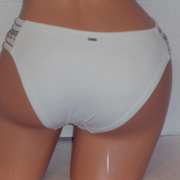 Victoria’s Secret tribal Aztec embroidered side straps Swim Bikini Bottom XS - Picture 3 of 3